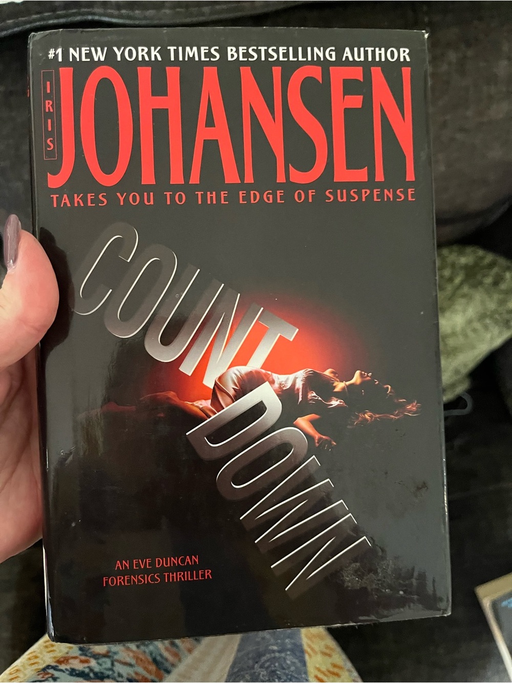 Iris Johansen - “Countdown” - hardback book